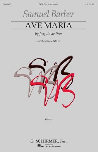 Ave Maria (ed. Samuel Barber)