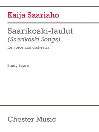 Saarikoski-laulut (Orchestra version) - Study Score