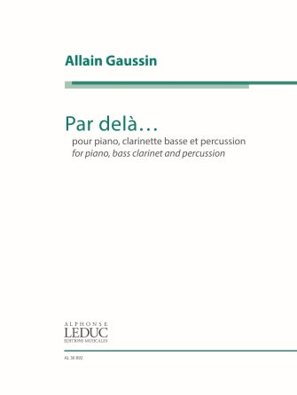 Par delà - Full Score