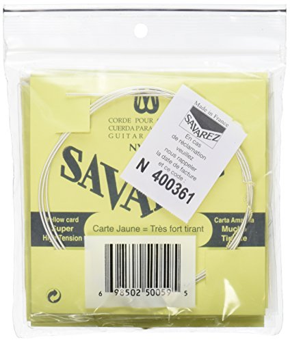 Jeu de Cordes Guitare Classique Savarez 520j Tres Fort Tirant