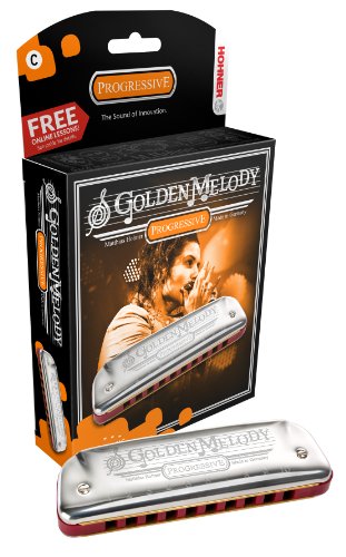 Hohner 542 Harmonica Mélodie Dorée C