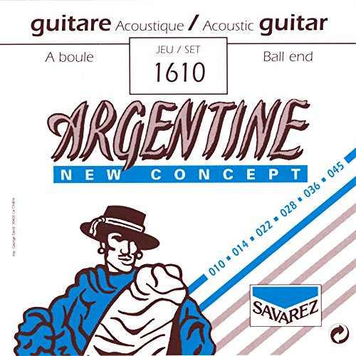 Jeu de Cordes Guitare Jazz Manouche Argentine 1610 Extra-light 10-45