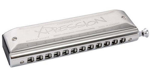 Hohner '- M754301X - Harmonica chromatique Xpression - Clé de Do