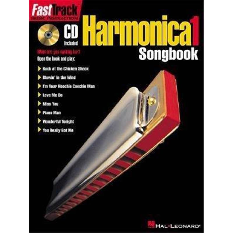 Compilation - Fast Track Harmonica Songbook Level 1 + Cd