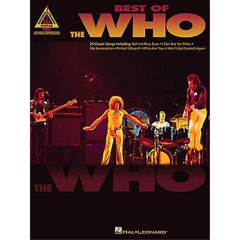 Who The - Best Of Guitar Tab.