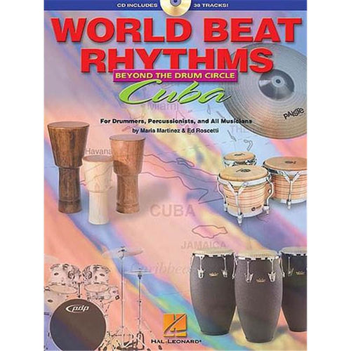 Martinez / Roscetti - World Beat Rhythms Drums Cuba + Cd
