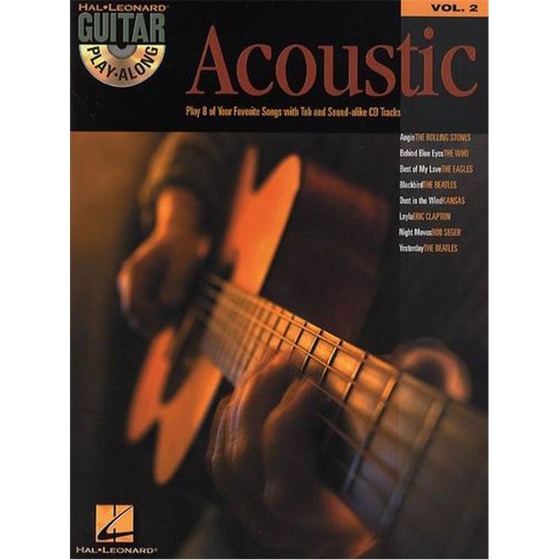 Compilation - Guitar Play Along Vol.002 Acoustic Tab. + Cd