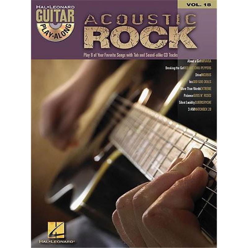Compilation - Guitar Play Along Vol.018 Acoustic Rock + Cd