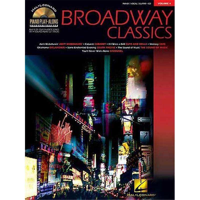 Compilation - Piano Play Along Vol.004 Broadway Classics + Cd