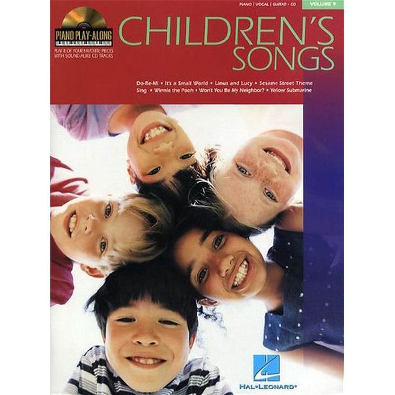 Compilation - Piano Play Along Vol.009 Children's Songs + Cd