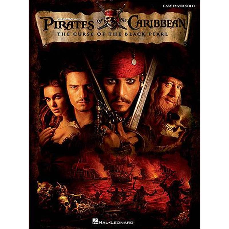 Badelt Klaus - Pirates des Caraibes la Malediction du Black Pearl Easy Piano