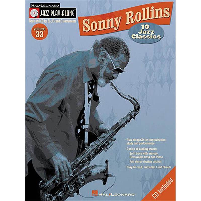 Rollins Sonny - Jazz Play Along Vol.033 + Cd