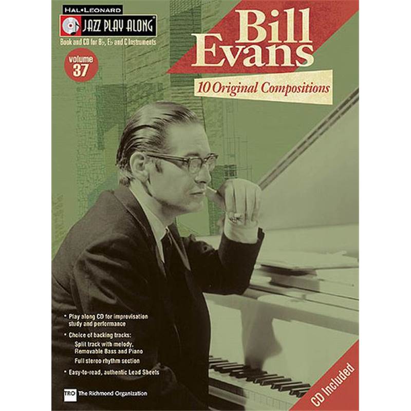 Evans Bill - Jazz Play Along Vol.037 + Cd