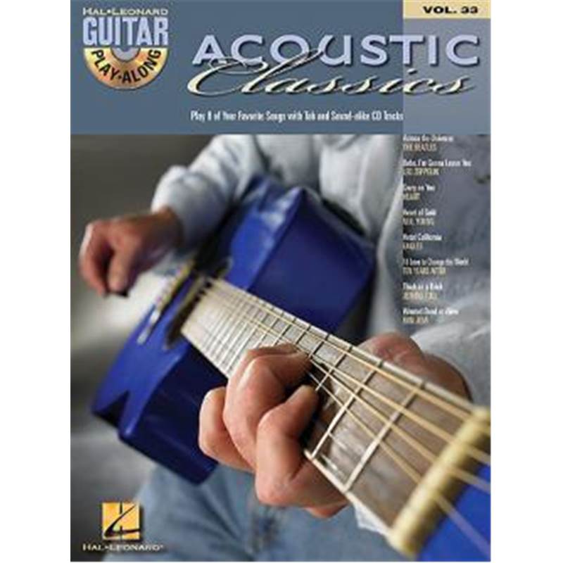 Compilation - Guitar Play Along Vol.033 Acoustic Classics + Cd