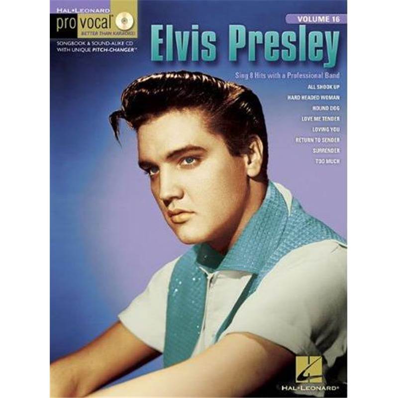 Presley Elvis - Pro Vocal For Male Singers Vol.16 Vol.2 + Cd