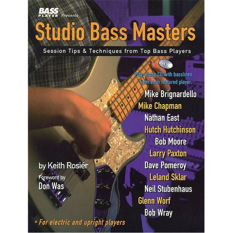 COMPILATION - STUDIO BASS MASTERS TAB. MASTERCLASS DES PLUS GRANDS ...