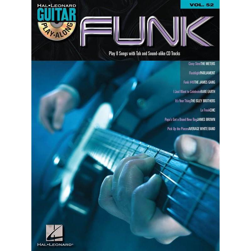Compilation - Guitar Play Along Vol.052 Funk + Cd