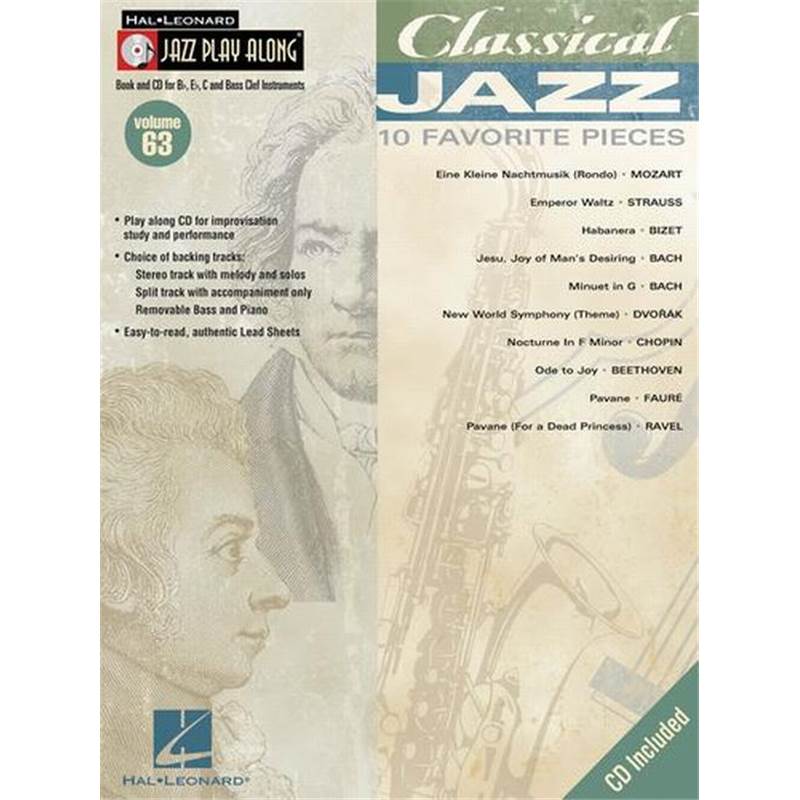 Compilation - Jazz Play Along Vol.063 Classical Jazz + Cd