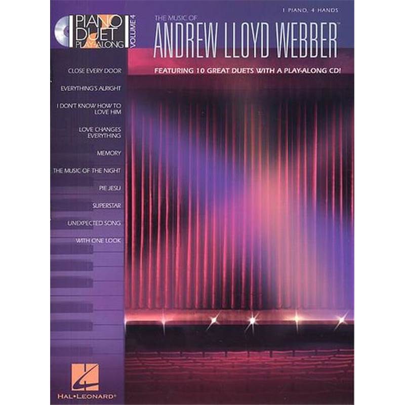 Webber Andrew Lloyd - Piano Duet Play Along Vol.04 + Cd