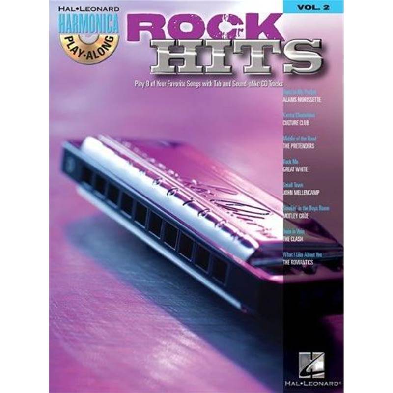Compilation - Harmonica Play Along Vol.2 Rock Hits + Cd