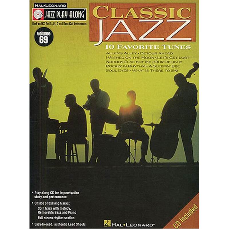 Compilation - Jazz Play Along Vol.069 Classic Jazz + Cd