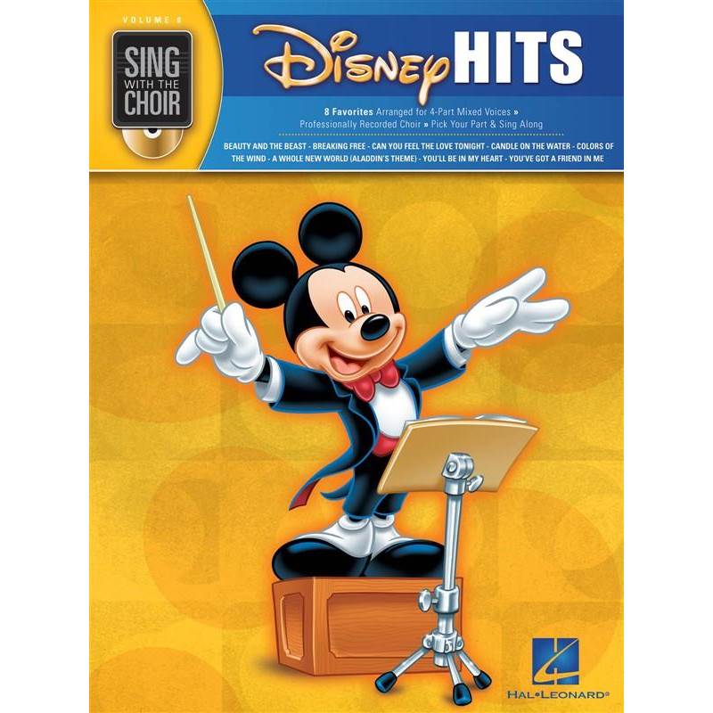 Disney - Sing With The Choir Vol.08 Disney Hits + Cd