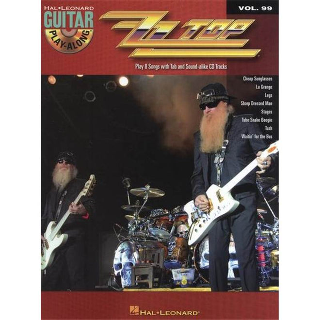 ZZ Top - Guitar Play Along Vol.099 + Cd
