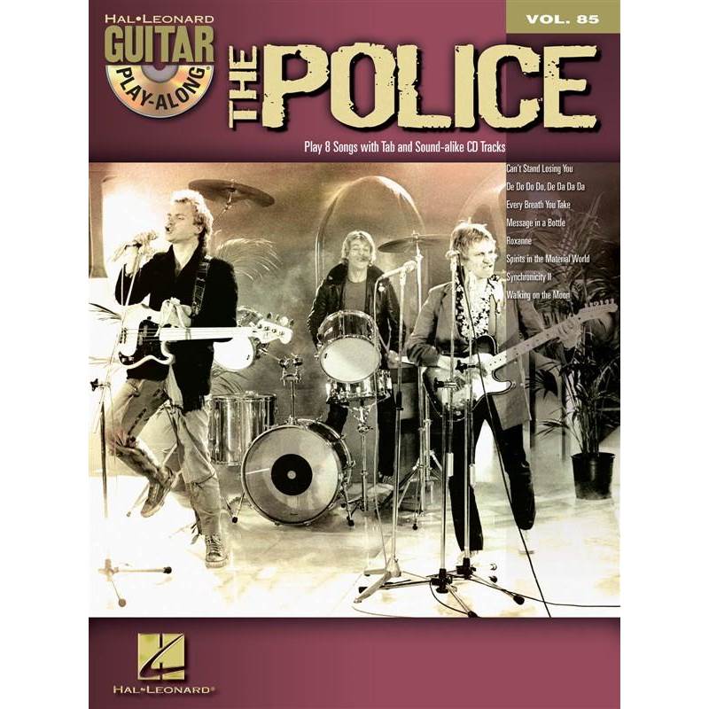 Police The - Guitar Play Along Vol.085 Tab. + Cd