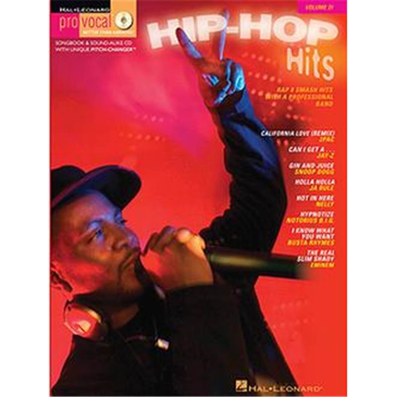 Compilation - Pro Vocal For Male Singers Vol.31: Hip Hop Hits + Cd