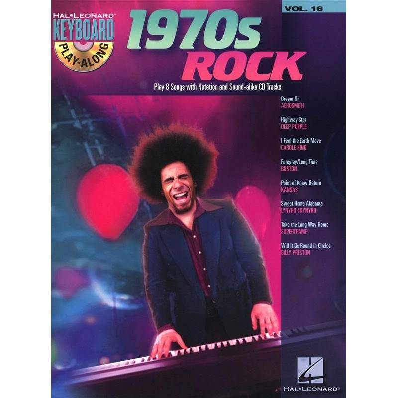Compilation - Keyboard Play Along Vol.16 1970s Rock + Cd