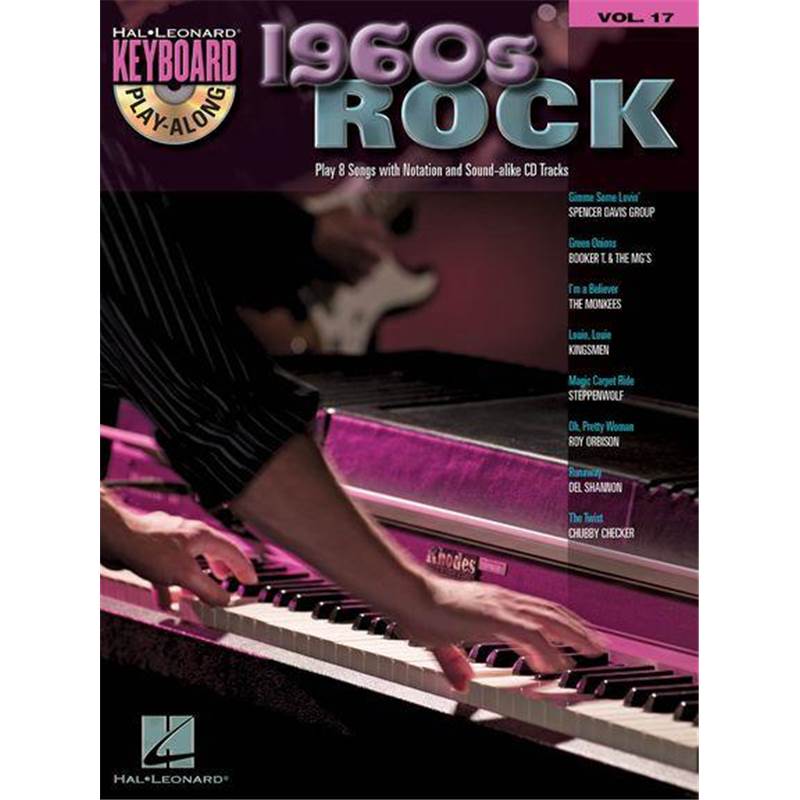 Compilation - Keyboard Play Along Vol.17 1960s Rock + Cd