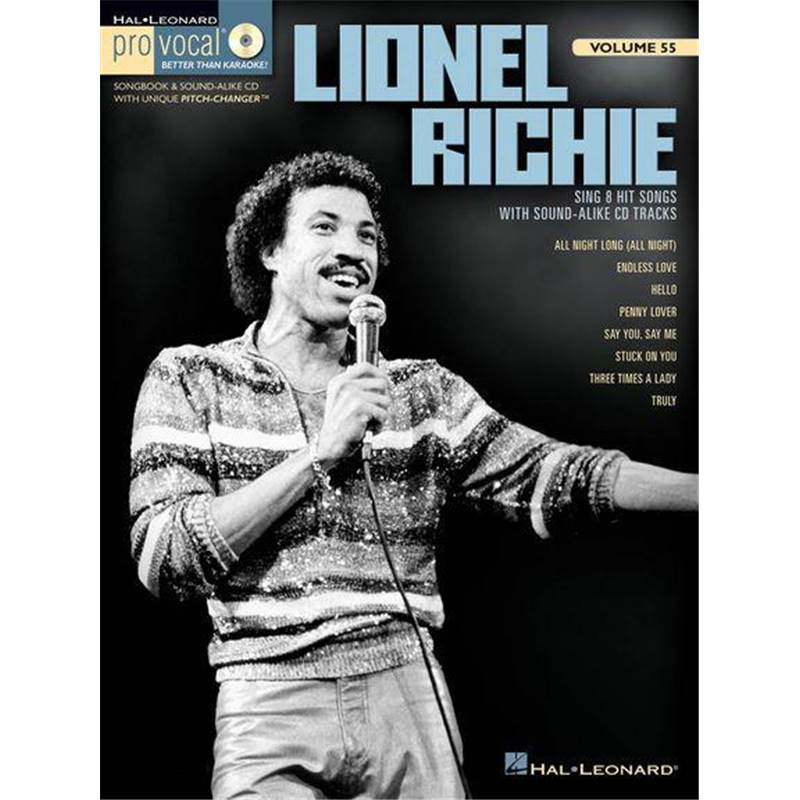 Ritchie Lionel - Pro Vocal For Men Vol.55 + Cd