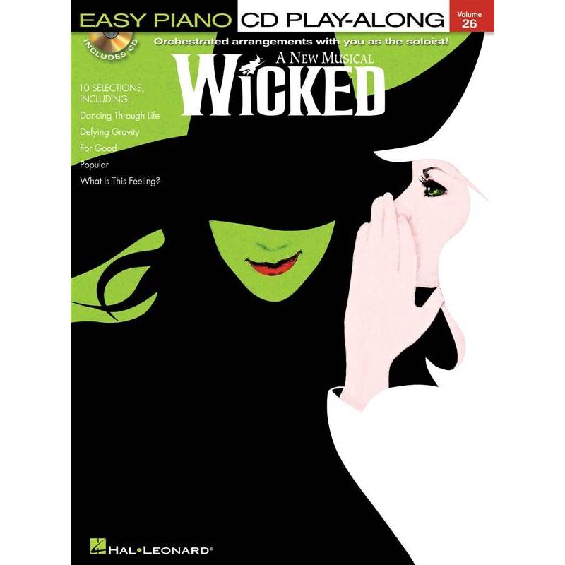 Schwartz Stephen - Easy Piano Cd Play Along Vol.26 Wicked + Cd