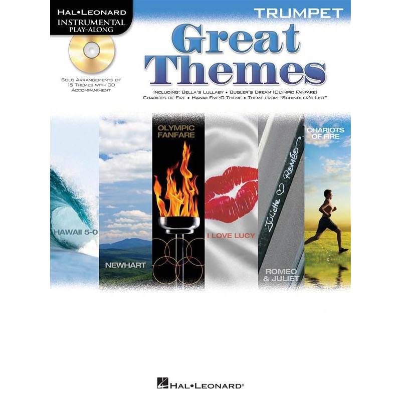 Compilation - Great Themes Trumpet Play Along + Cd