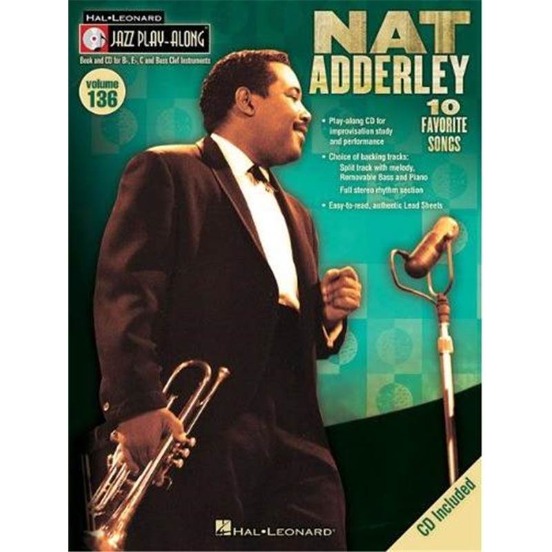 Adderley Nat - Jazz Play Along Vol.136 + Cd
