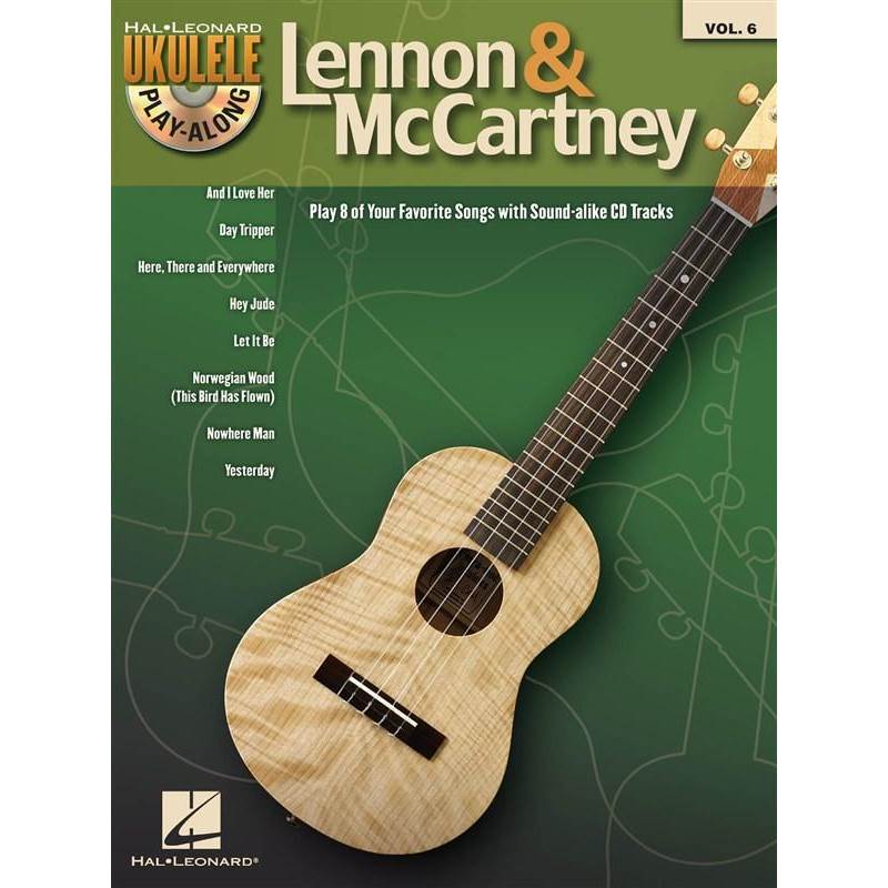 Compilation - Ukulele Play Along Vol.6 Lennon & Mc Cartney + Cd