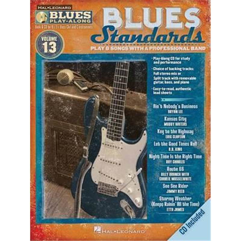 Compilation - Blues Play Along Vol.13 : Blues Standards + Cd