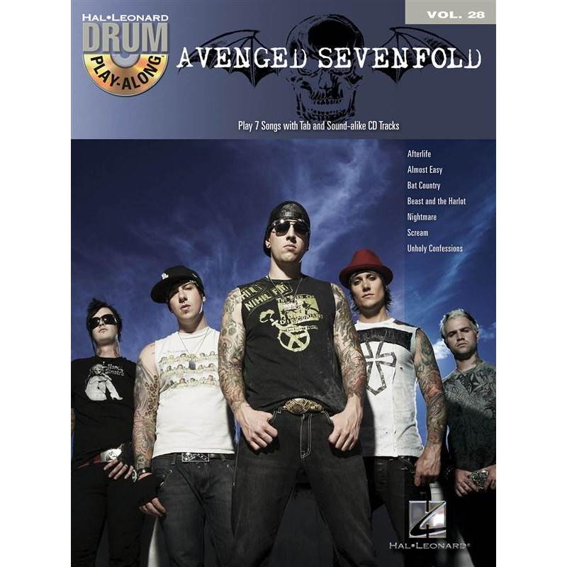 Avenged Sevenfold - Drum Play Along Vol.28 Epuise