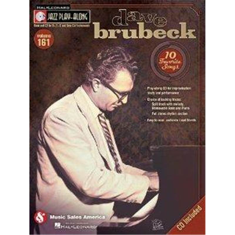 Brubeck Dave - Jazz Play Along Vol.161 + Cd