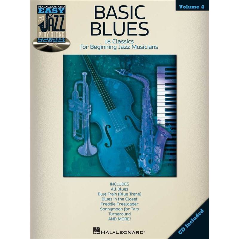 Compilation - Easy Jazz Play Along Vol.4 Basic Blues For All Instruments + Cd