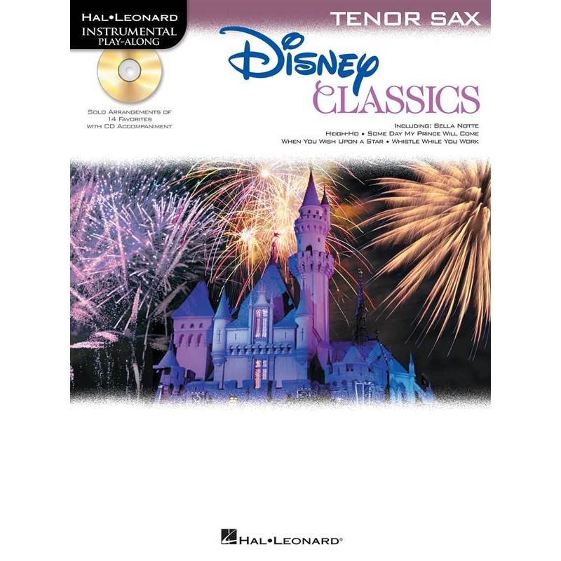 Disney - Classics Tenor Saxophone (saxophone Tenor) Play Along + Cd