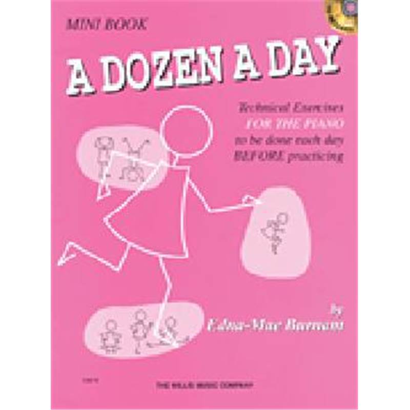 Burnam Edna Mae - A Dozen A Day Mini Vol.songbook + Online Audio Access