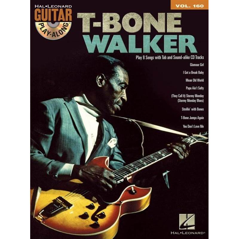 T Bone Walker - Guitar Play Along Vol.160 avec audio accès