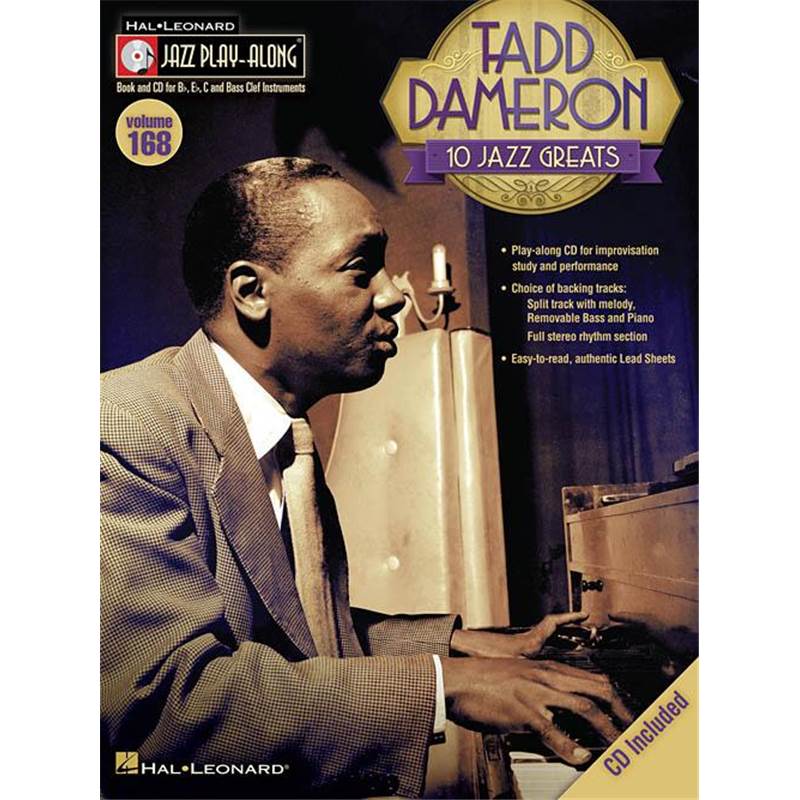 Dameron Tadd - Jazz Play Along Vol.168 + Cd