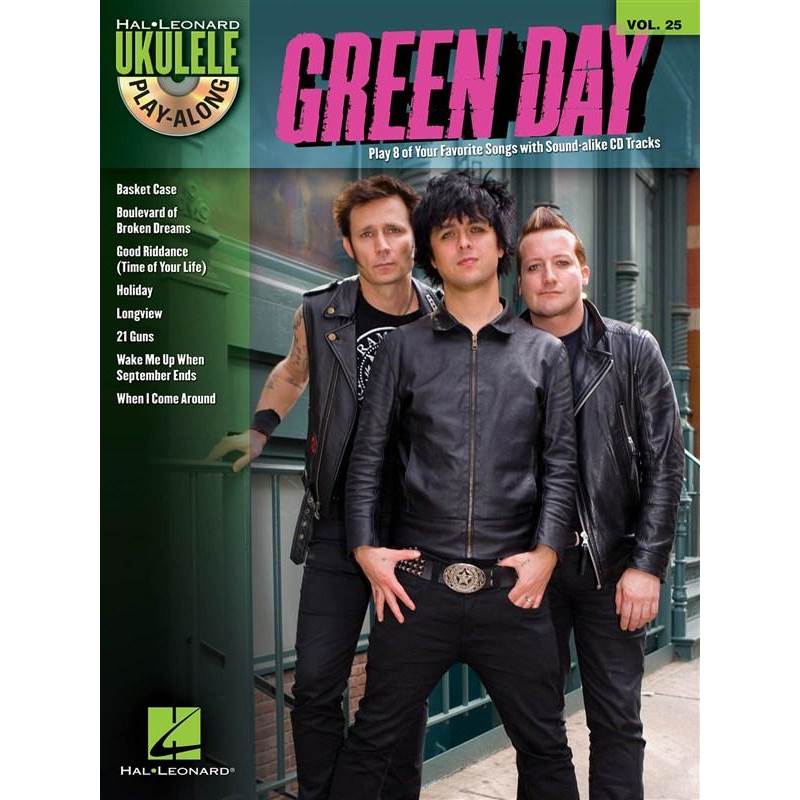 Green Day - Ukulele Play Along Vol.25 + Cd