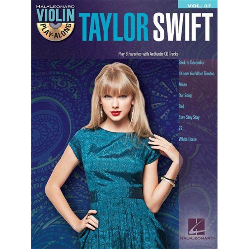 Swift Taylor - Violin Play Along Vol.037 + Cd