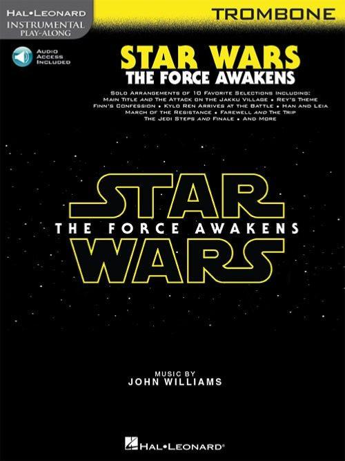 Compilation - Instrumental Play-along: Star Wars The Force Awakens Trombone  + Online Audio Acces