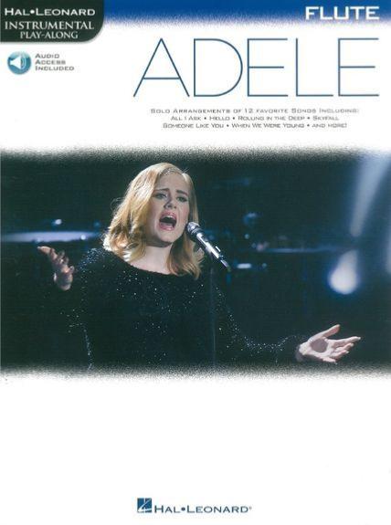 Compilation - Instrumental Play-along: Adele Flute + Online Audio Acces