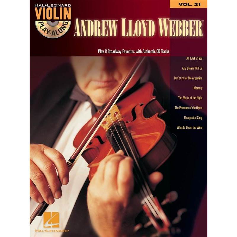 Webber Andrew Lloyd - Violin Play Along Vol.021 + Cd