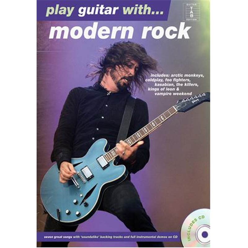 Compilation - Play Guitar With Modern Rock + Cd